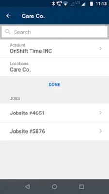 OnShift Time android App screenshot 1